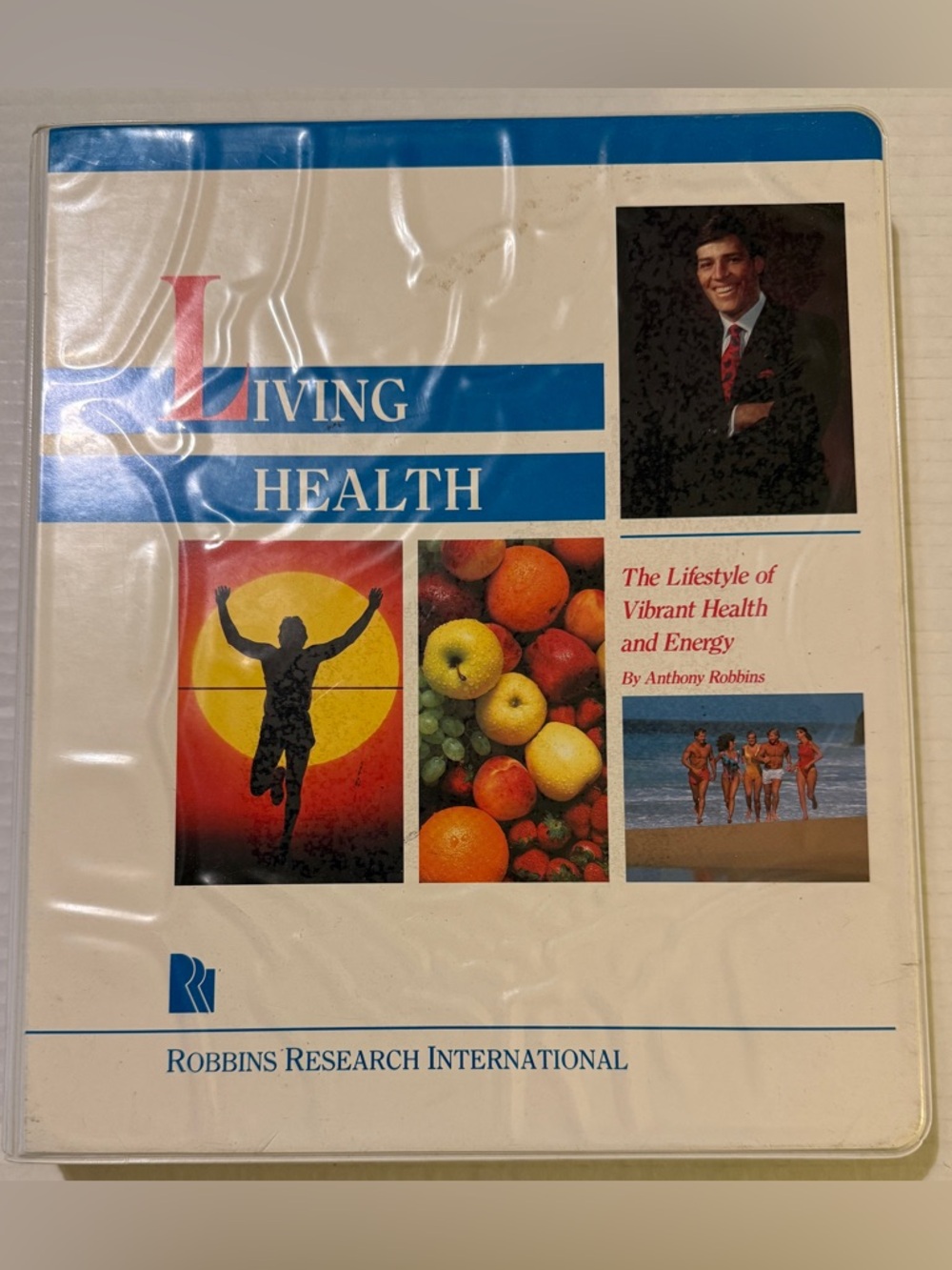 The Lifestyle of Vibrant Health & Energy by Anthony Robbins 6 Cassettes TESTED